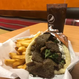 Gyro Sandwich Combo