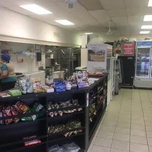 Interior with kitchenette to fix gyros and shawarma