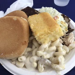 Catered tailgated lunch