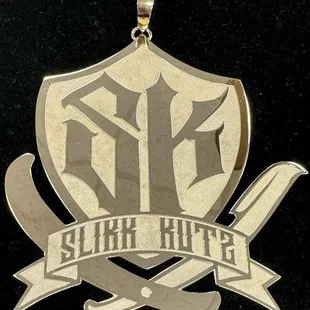 Sample custom pendant