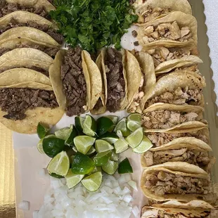 They cousin's 40th birthday party with "40" shaped tacos. So delicious, love the carnitas and Guisado. Love them!!
