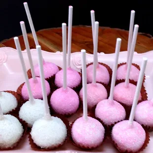 Delicious cake pops