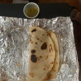 Bean and cheese taco (to go)