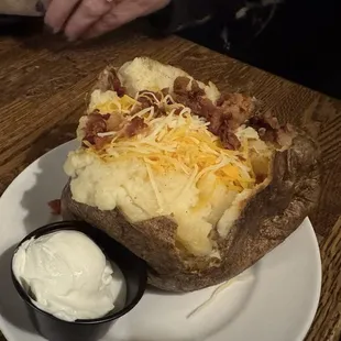 Twice baked potato