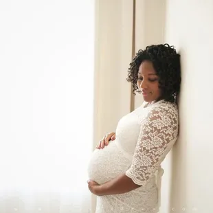 Maternity studio session
