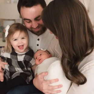Family lifestyle newborn