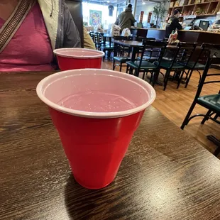Red solo cup - weird ??