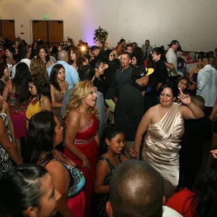 The dance floor was crowded with all the great music that Jesse kept playing