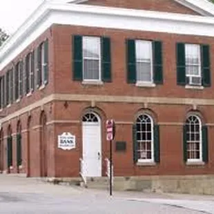 building, on the corner