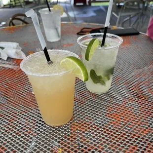 Margarita and mojito