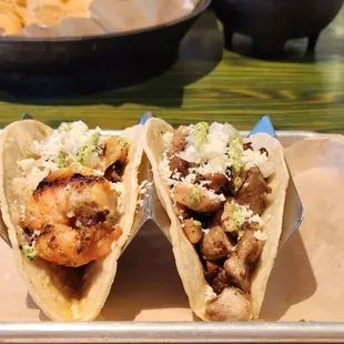 Chips &amp; guacamole in the background