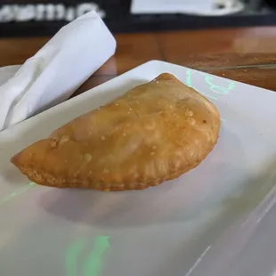 Blue crab empanada