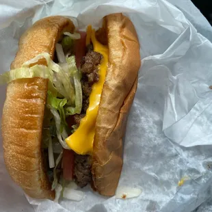 Cheeseburger all the way!