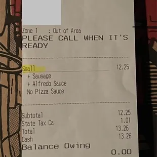 Receipt
