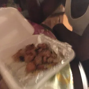 Awful Parmesan wings and they were burnt