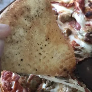 Very good, solid pizza 8 out of 10