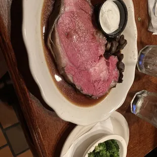 Big fat queen cut prime rib