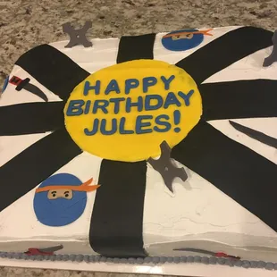 bakery birthday cake