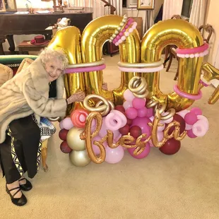 "100th Fiesta" Balloon Bouquet