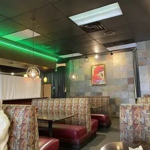 Dated interior, but great food