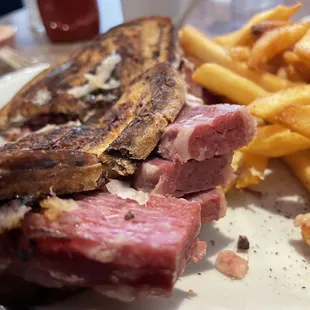 The Ruben up close and delicious