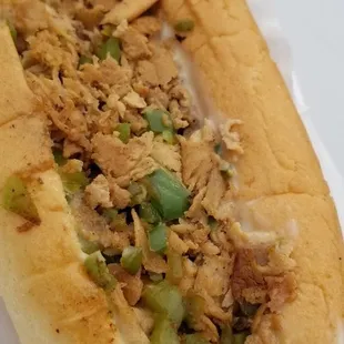 Chicken cheesesteak