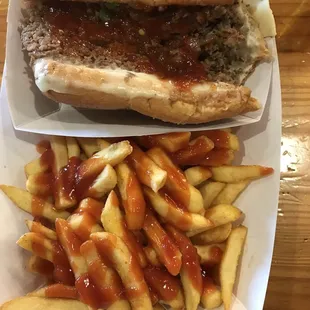 Cheesesteak, French Fries