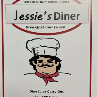 a sign for a restaurant
