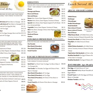 menu, sushi and sashimi