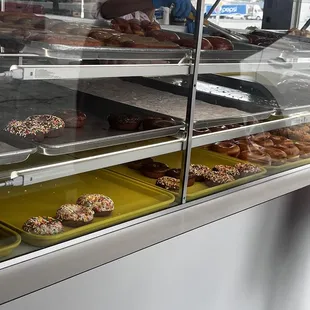 a variety of donuts