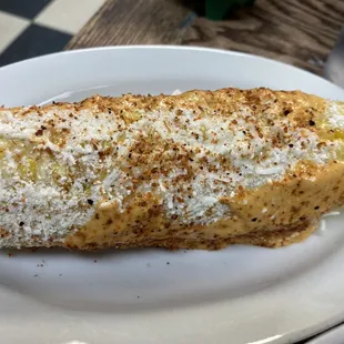 Elote. Corn covered in deliciousness
