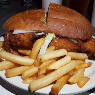Torta de Milaneza de Pollo