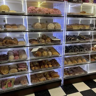 a variety of doughnuts