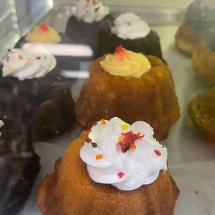 a variety of pastries