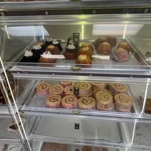 a variety of pastries
