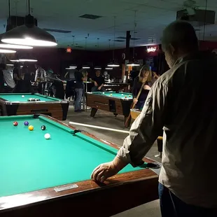 Inside.. non smoking side