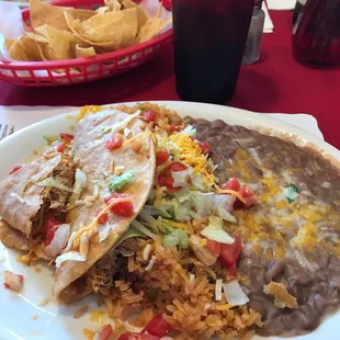 Chicken Taco Plate