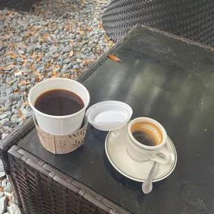 Black coffee