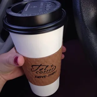 Medium size specialty drink