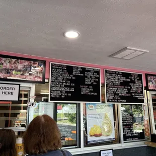 Menu has great variety