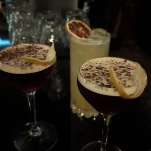 Espresso martinis