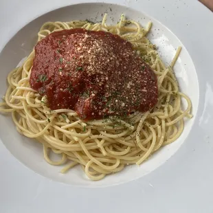 All you can eat spaghetti ( my son lovvvvesss all you can spaghetti no matter where it is)