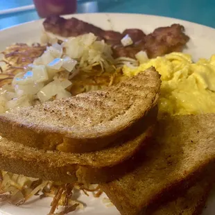 One egg breakfast.  Very tasty