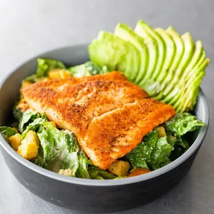 Salmon Caesar Salad