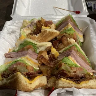 Club Sandwich. Delicious and fresh!!!