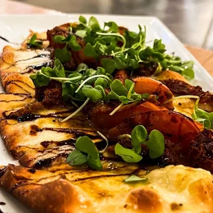 Flatbread pizza