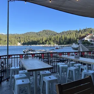 View from our table on the patio