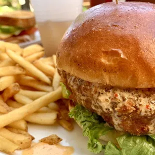 Fried Chicken Burger