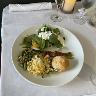 Thanksgiving buffet (first plate)
