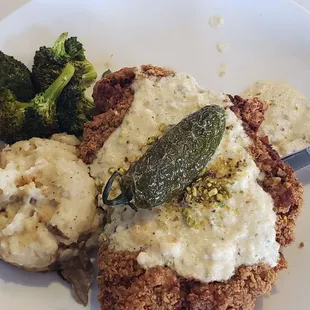 Pistachio Fried Steak